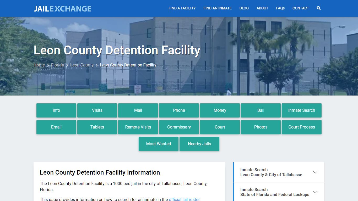 Leon County Detention Facility - Jail Exchange